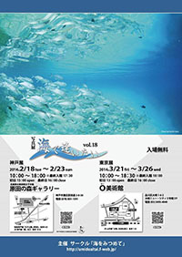 写真展「海で逢いたい」vol.18(2014)ポスター